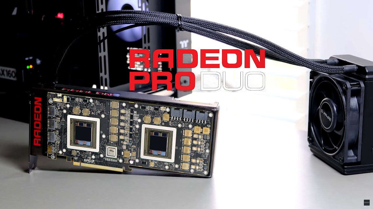 The $1499 AMD Radeon PRO DUO - actually faster than Titan X?
