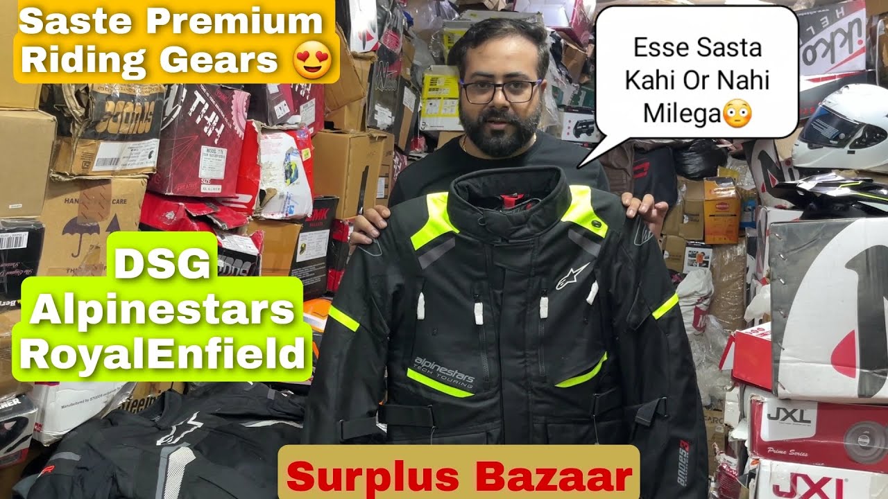 Premium Budget Riding Gears For Bikers 😍 | Riding Jacket, Helmets, Gloves, Tank Bags in Delhi