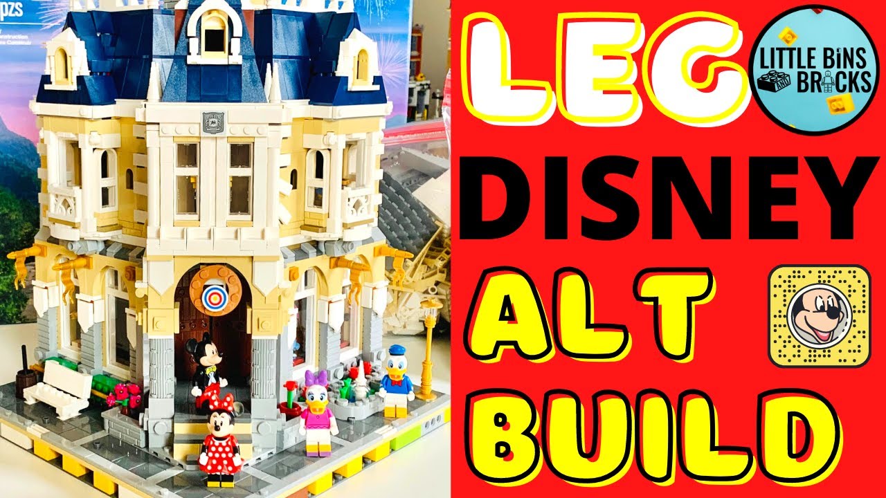 LEGO Costume Shop Alternate Build Review for Disney Castle 71040