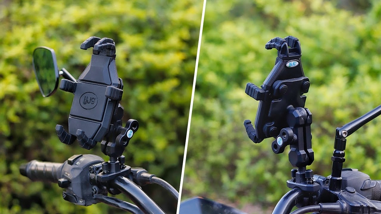 HJG Shockproof Mobile Holder for all Motorcycles