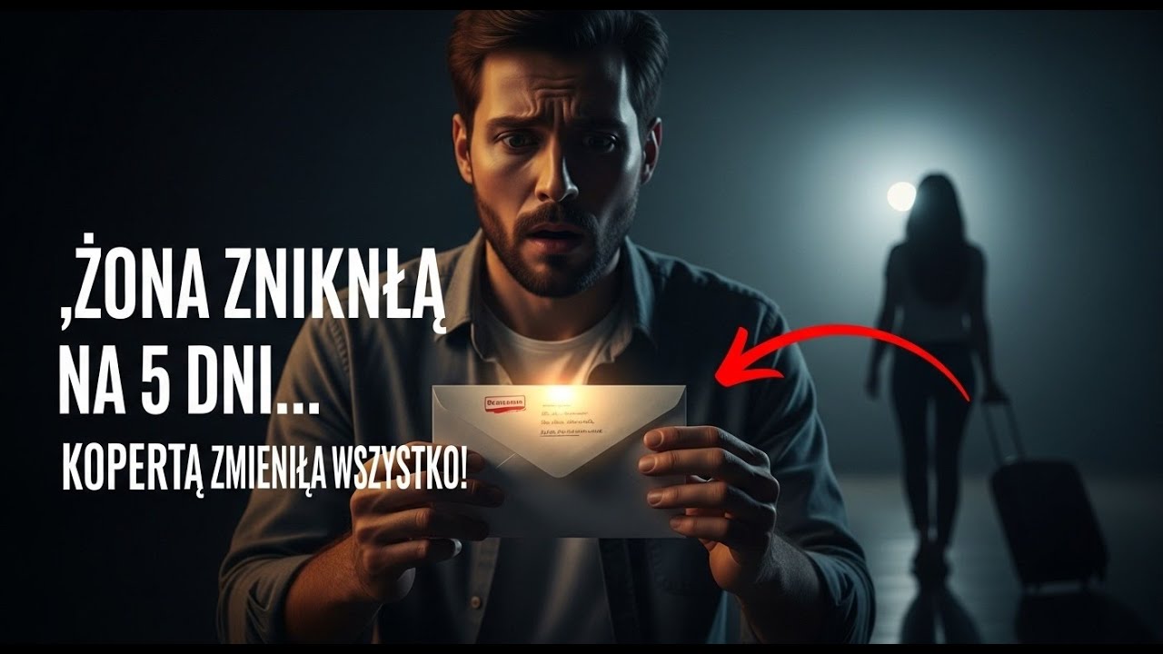 „Żona zniknęła na 5 dni… Koperta zmieniła wszystko!”