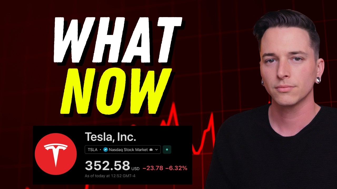 Акции Tesla резко упали: время покупать на низах или ждать дальнейшего обвала?