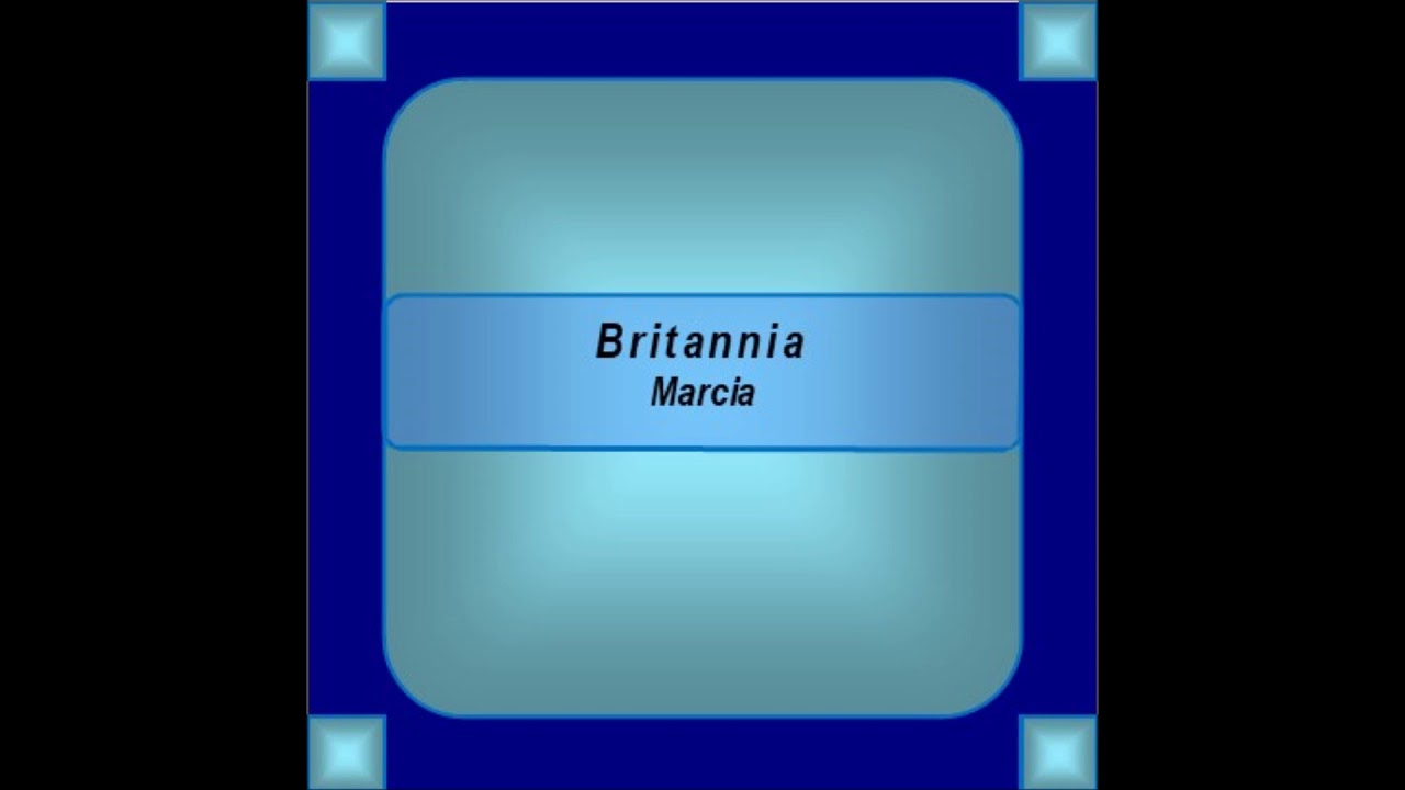 "Britannia" - Marcia - Doppel