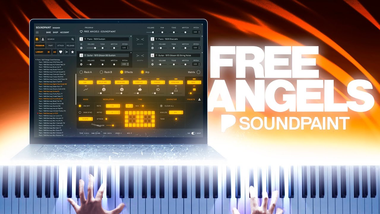 ¡100 Productores CREARON JUNTOS ésta LIBRERÍA! 🔥🎹 Free Angels de Soundpaint ¡GRATIS!