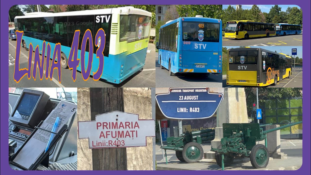 CĂLĂTORIE PE CEA MAI LUNGĂ REGIONALĂ STV – LINIA 403
