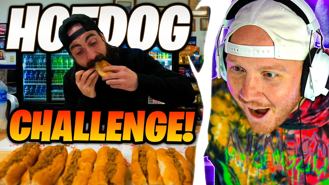 TIM REACTS TO IMPOSSIBLE HOTDOG CHALLENGE
