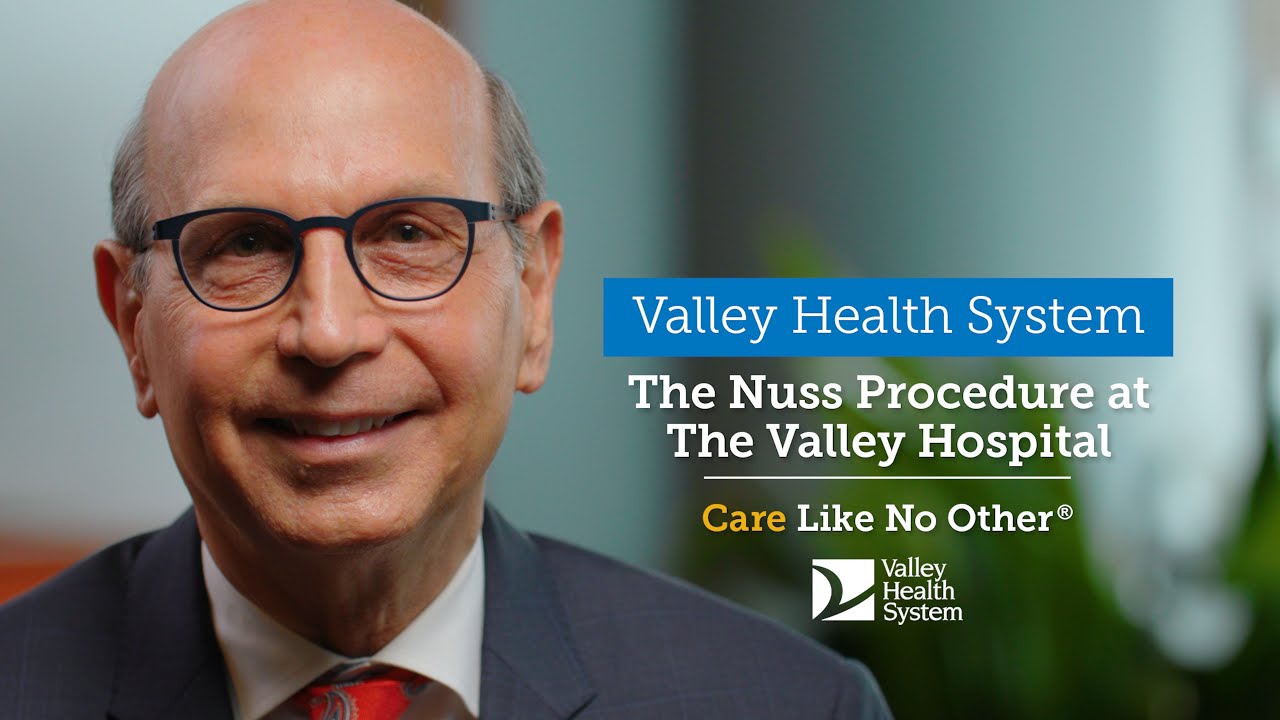 The Nuss Procedure at The Valley Hospital