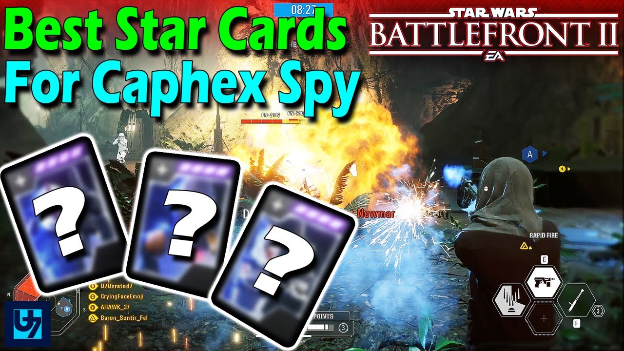 Best Star Cards For Caphex Spy - Star Wars Battlefront 2
