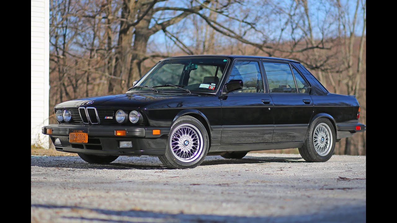 BMW E28 M5 review - The legend (1988 model)