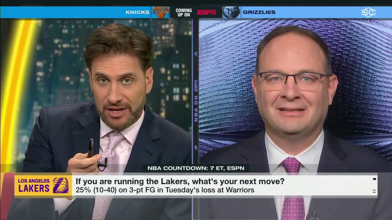 The Lakers will wait til post-Thanksgiving to make moves - Adrian Wojnarowski | NBA Countdown