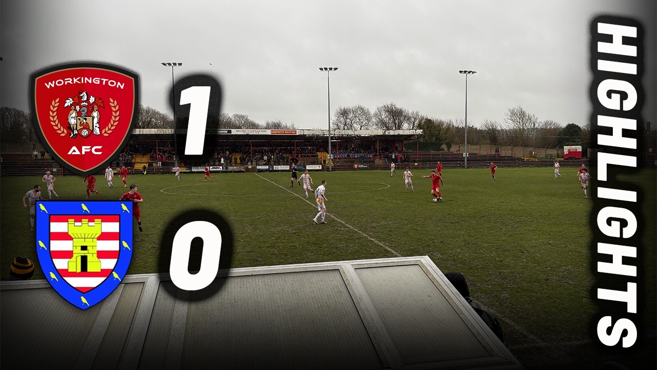 WORKINGTON 1-0 MORPETH TOWN | Pitching In NPL | MATCH HIGHLIGHTS | 2025/26