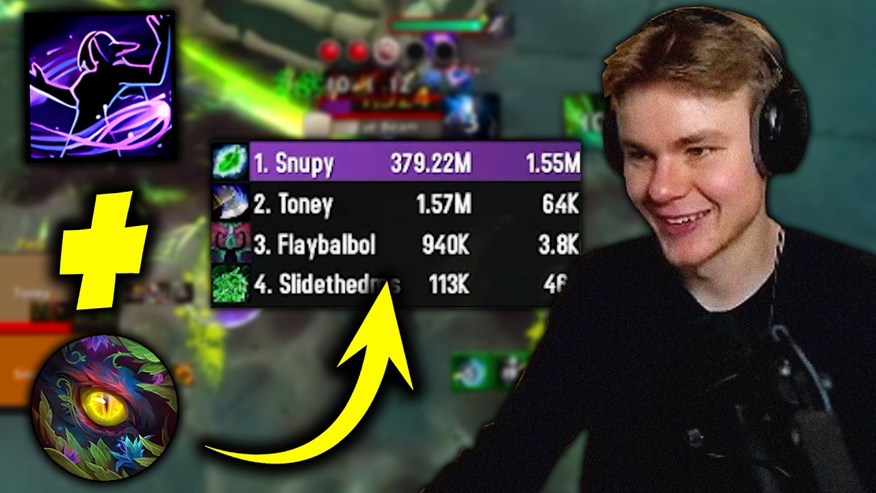 Resto Druid Is Doing MORE Damage Than A DPS?! (WoW Midnight PvP)