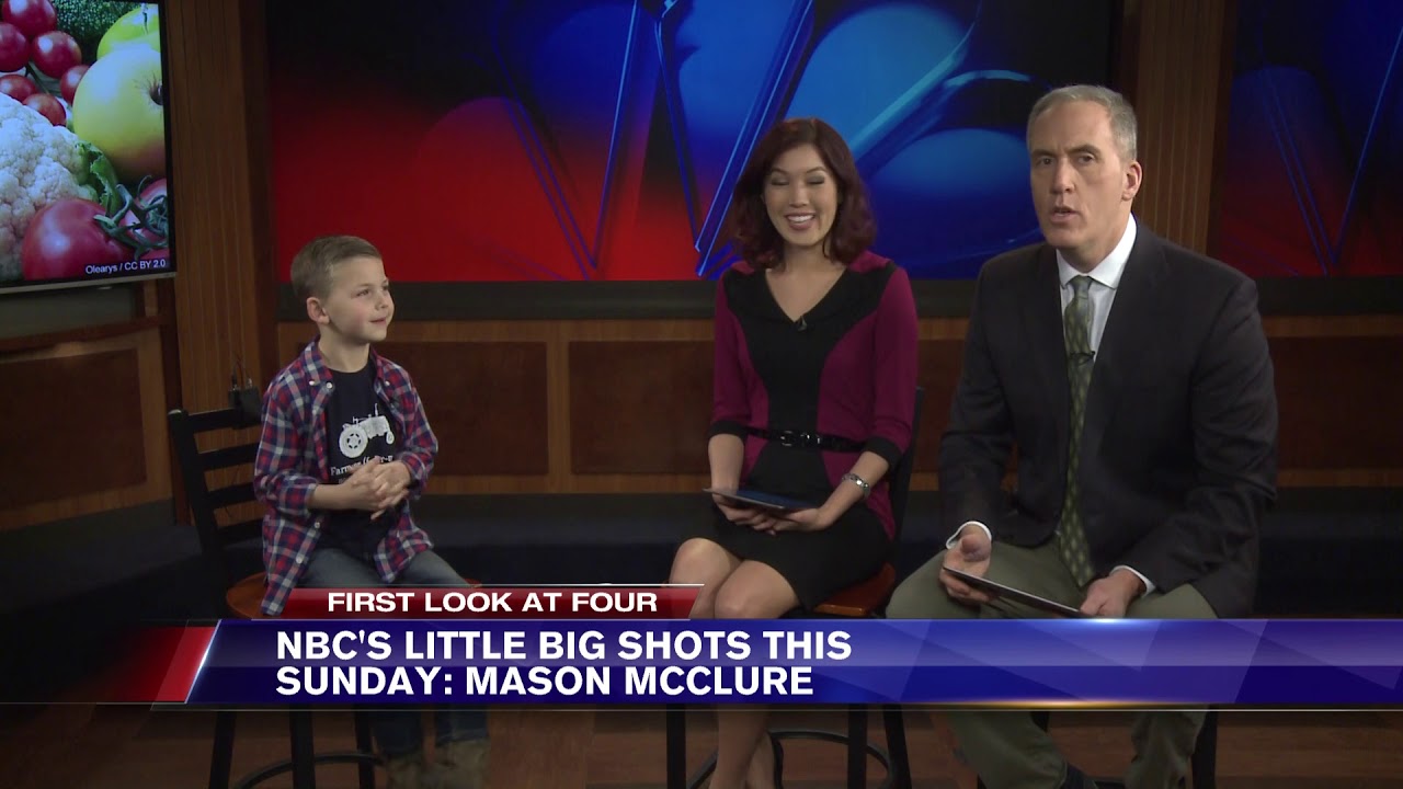 WSAZ First Look at Four - Local Farmer Mason McClure on Little Big Shots