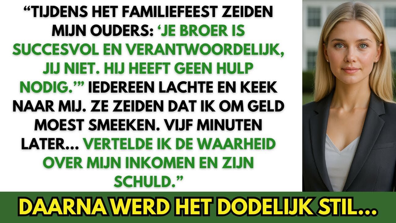 “MIJN OUDERS ZEIDEN: ‘JE BROER IS SUCCESVOL EN VERANTWOORDELIJK, JIJ NIET…’ MAAR DAN…”
