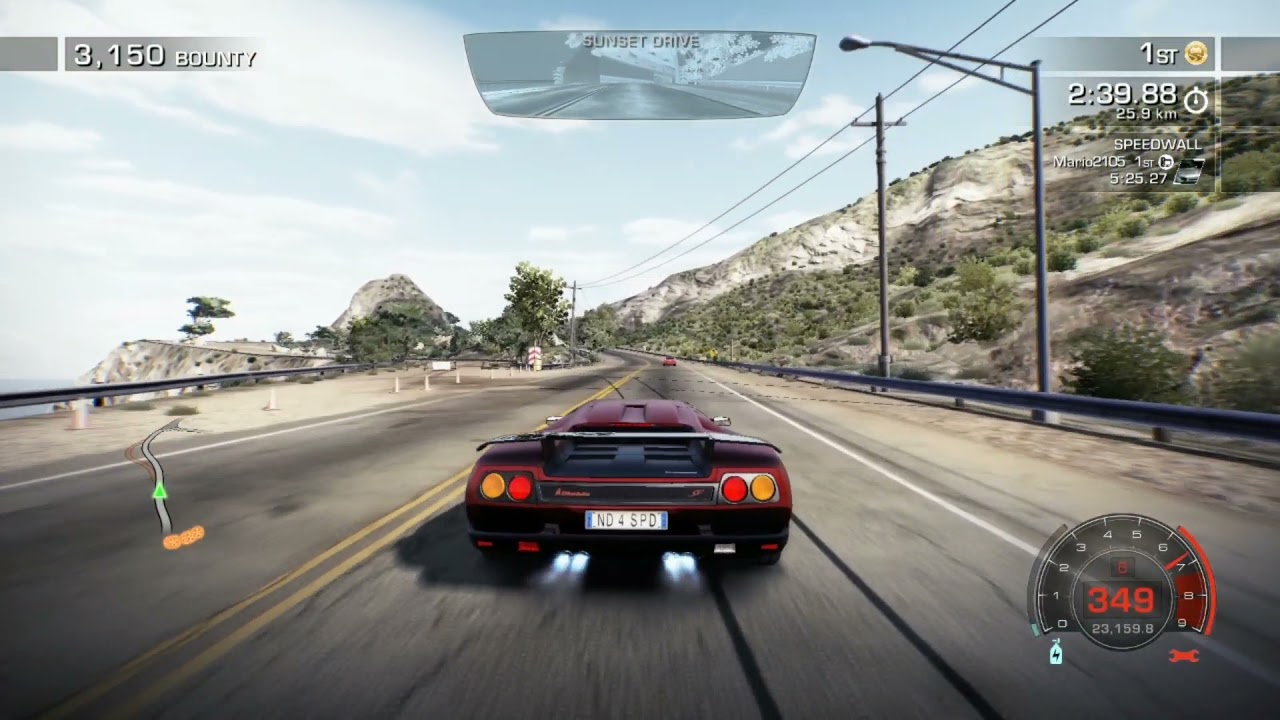 NFS HP Remastered Foot in the floor 7:04.45