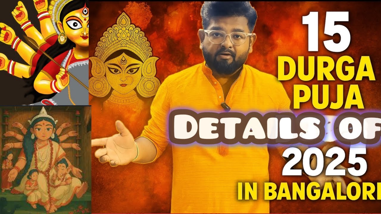 15 Must-Know Durga Puja 2025 Highlights in Bangalore