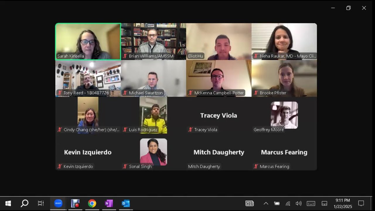 AMSSM Practice and Policy Committee Webinar (2025)