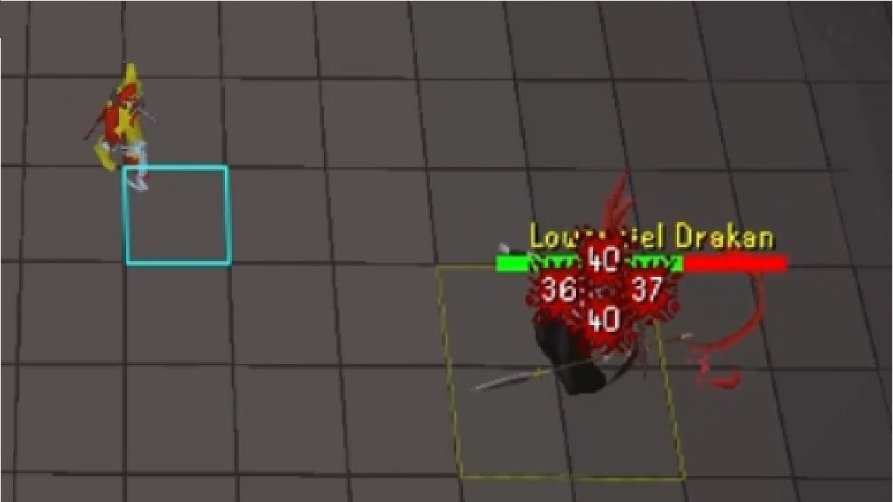 Lowerniel Drakan Boss Fight