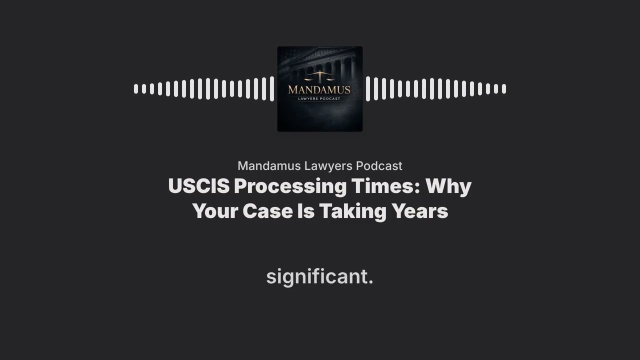 USCIS Processing Times  Why Your Case Is Taking Years