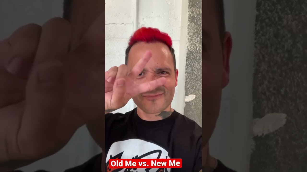 Old Me vs. New Me | Pulp Riot Hair Color #Shorts
