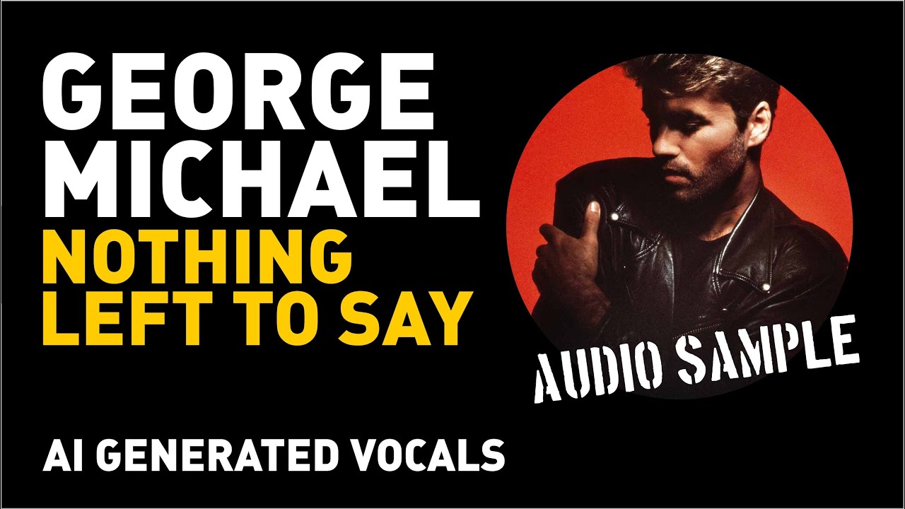 George Michael - AI Generated Vocals - 