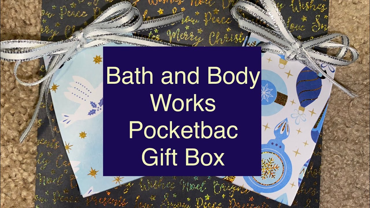 🎁 EASY DIY Bath and Body Works Pocketbac Gift Box | Wedding/Craft Fair Ideas | Inexpensive Gifts 🎁