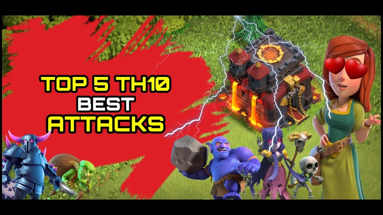 TOP 5 BEST TH10 Attack Strategies in 2020 | Clash of Clans