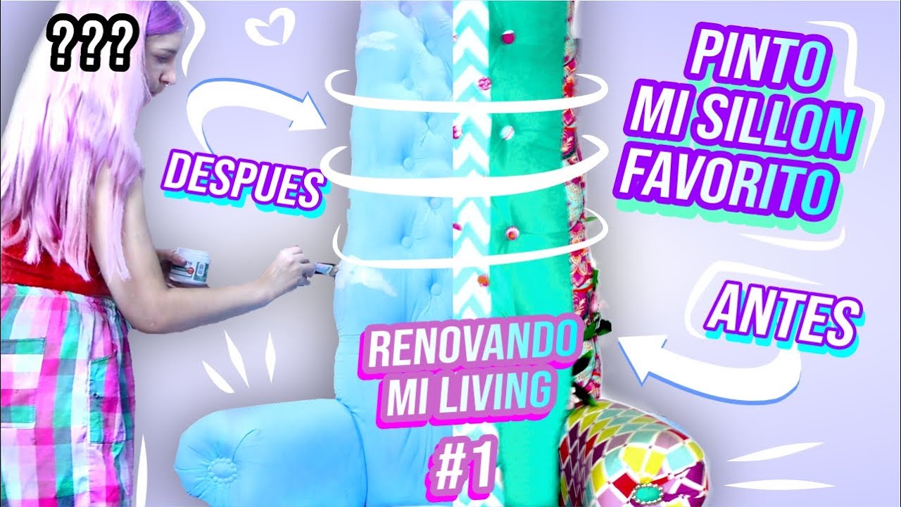 Personalizando mi SILLON favorito CAMBIO EXTREMO 🌈 Ann Attack