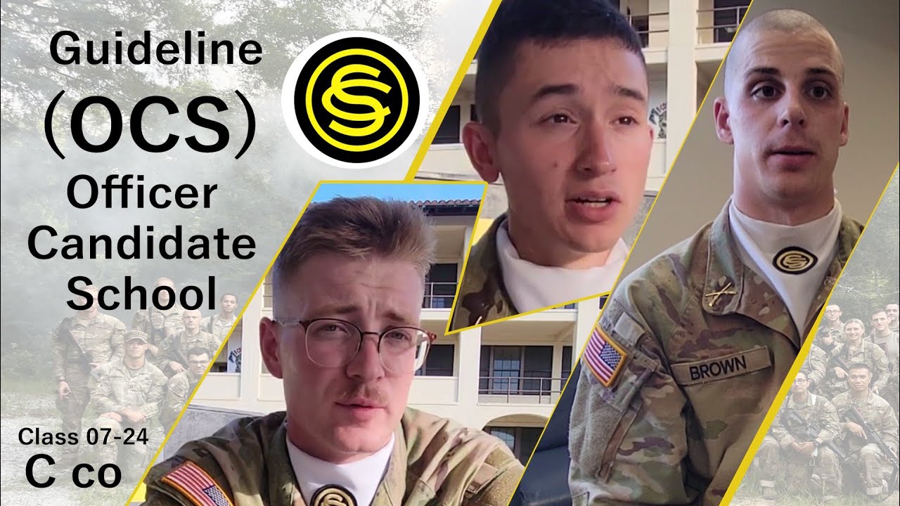 Officer Candidate School (OCS) guideline