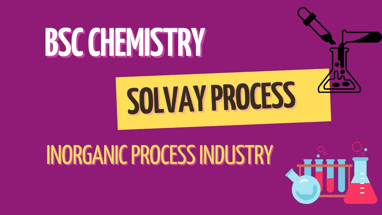 What is Solvay Process? | Inorganic Process Industry | BSc Chemistry