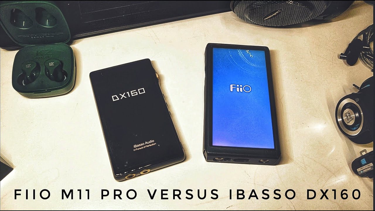 Speed Test FiiO M11 Pro vs iBasso DX160