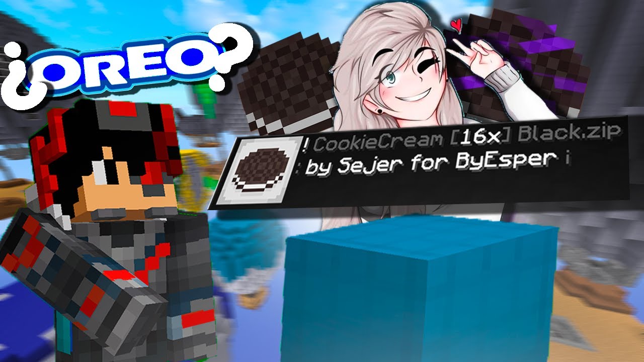 PRUEBO EL TEXTURE PAK DE LOS 6K SUB😍😮 DE @ByEsperCraft🍪🍪