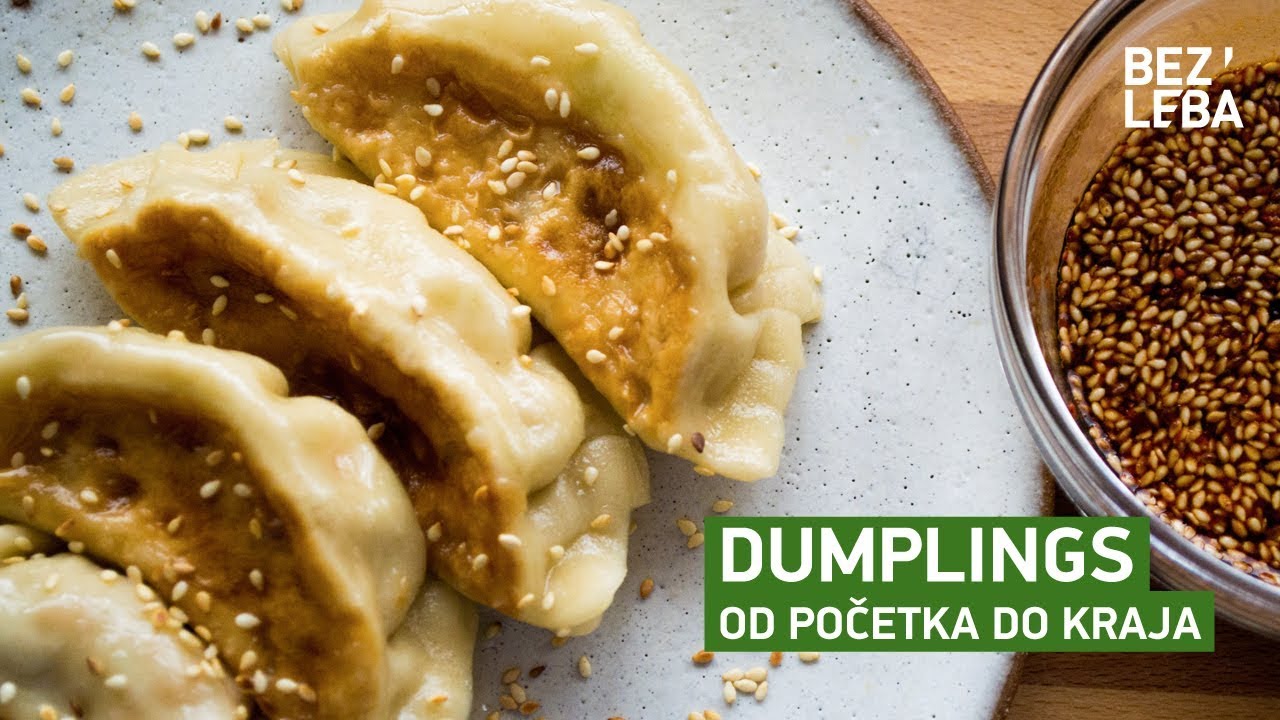 KAKO DA NAPRAVITE DUMPLINGSE (od početka do kraja) - Chinese dumplings