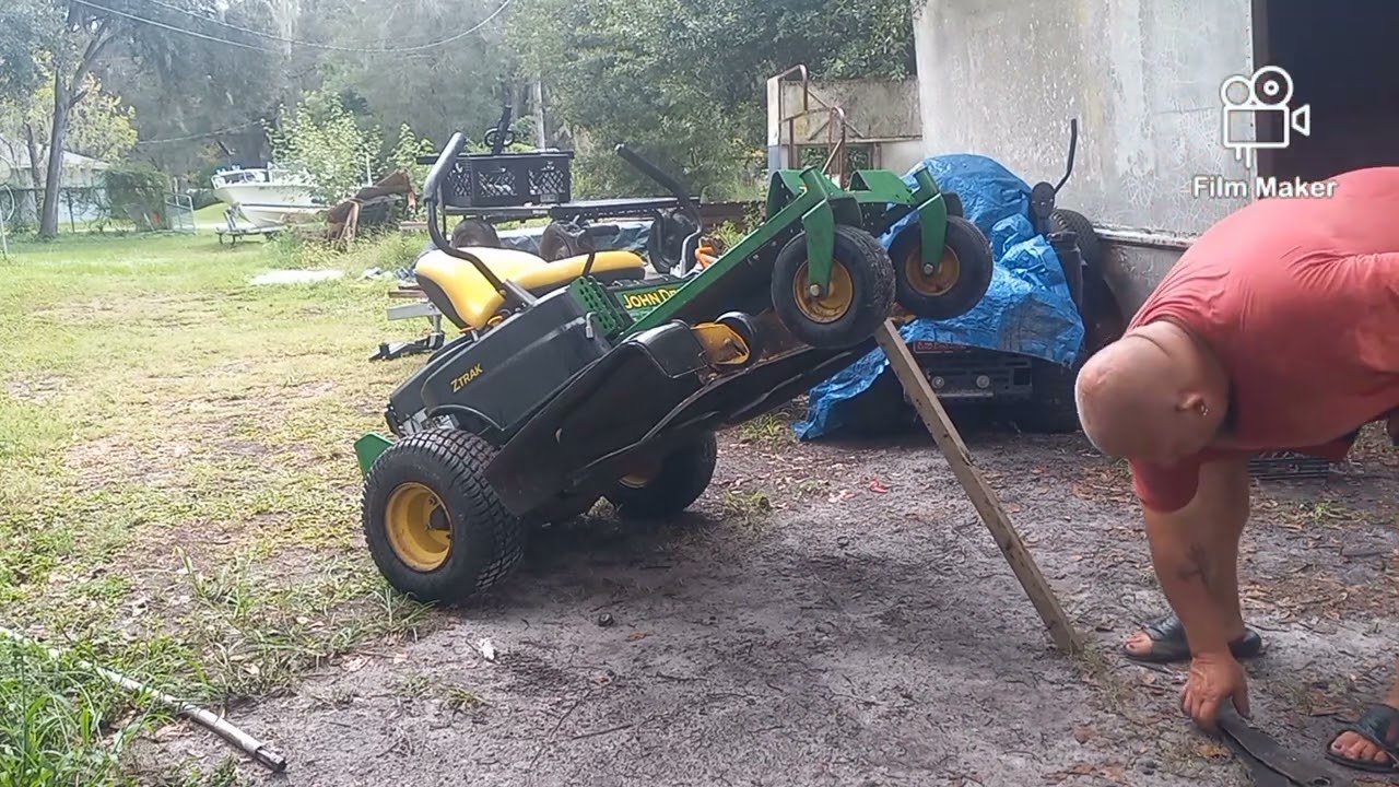 Zero Turn Making Strange Noise When Blades Turned On