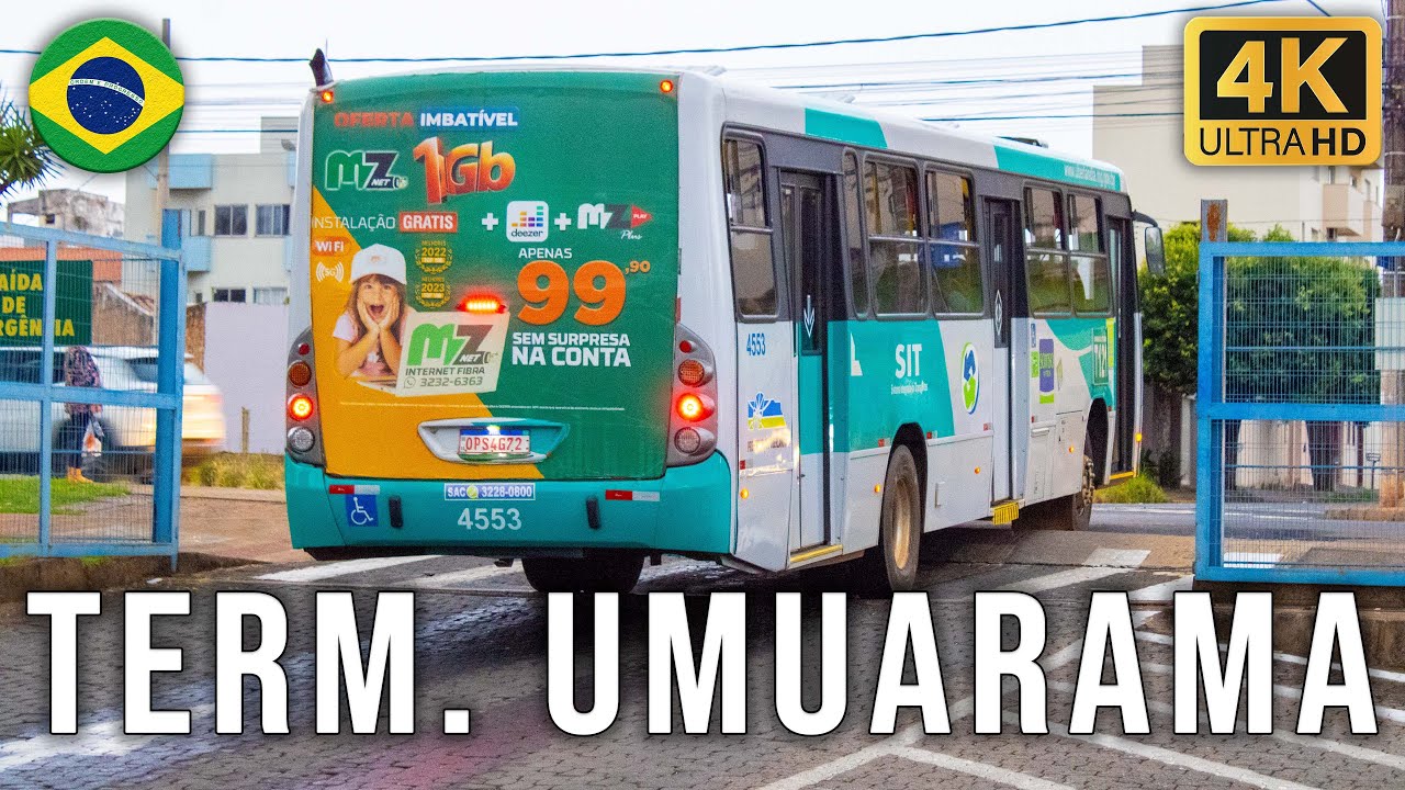Terminal Umuarama (Uberlândia/MG) - Movimentação de Ônibus #864