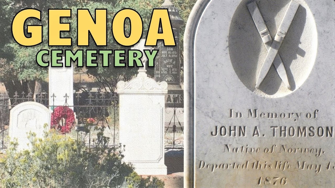 The Legend of Snowshoe Thompson - Exploring Genoa Cemetery, Nevada