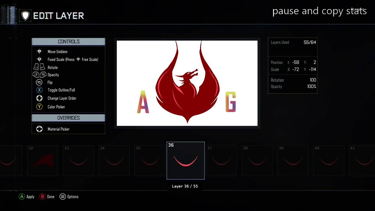 Red Dragon Emblem Tutorial (Black Ops 3)