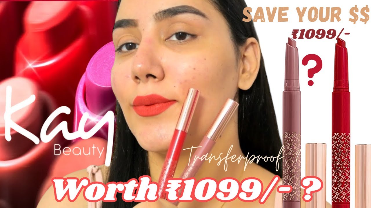 I tried Newly Launched Kay Beauty Infinite Lip Pens | Worth ₹1099/- ? 🧐 Honest Review & Swatches. 