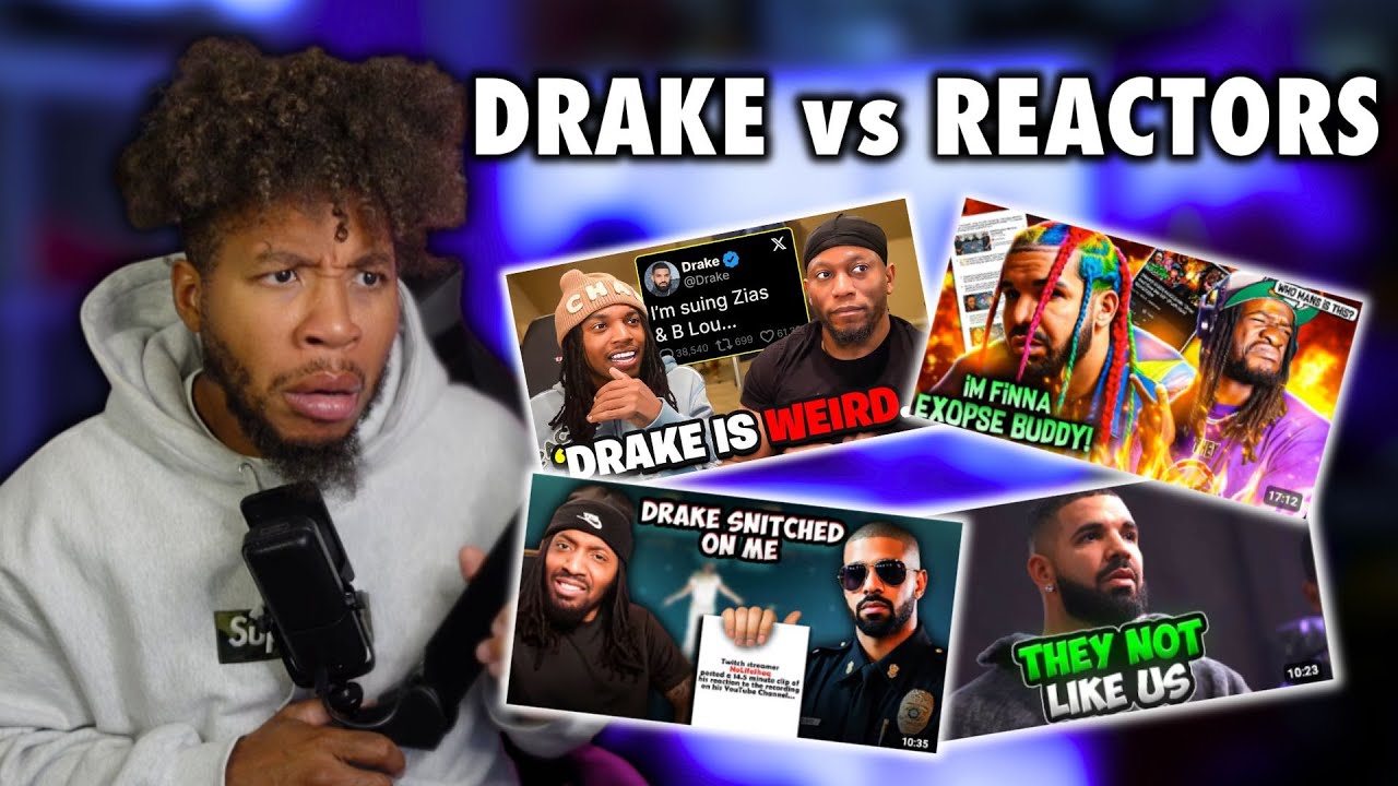 DRAKE vs REACTORS? - REACTING TO REACTORS REACTING TO DRAKE NAMING REACTORS IN THE UMG LAWSUIT