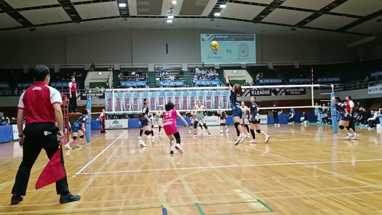 V リーグ2025-26 JAぎふリオレーナ VS アルテミス北海道 3.7 1セット①とっとこぶー太郎チャンネル