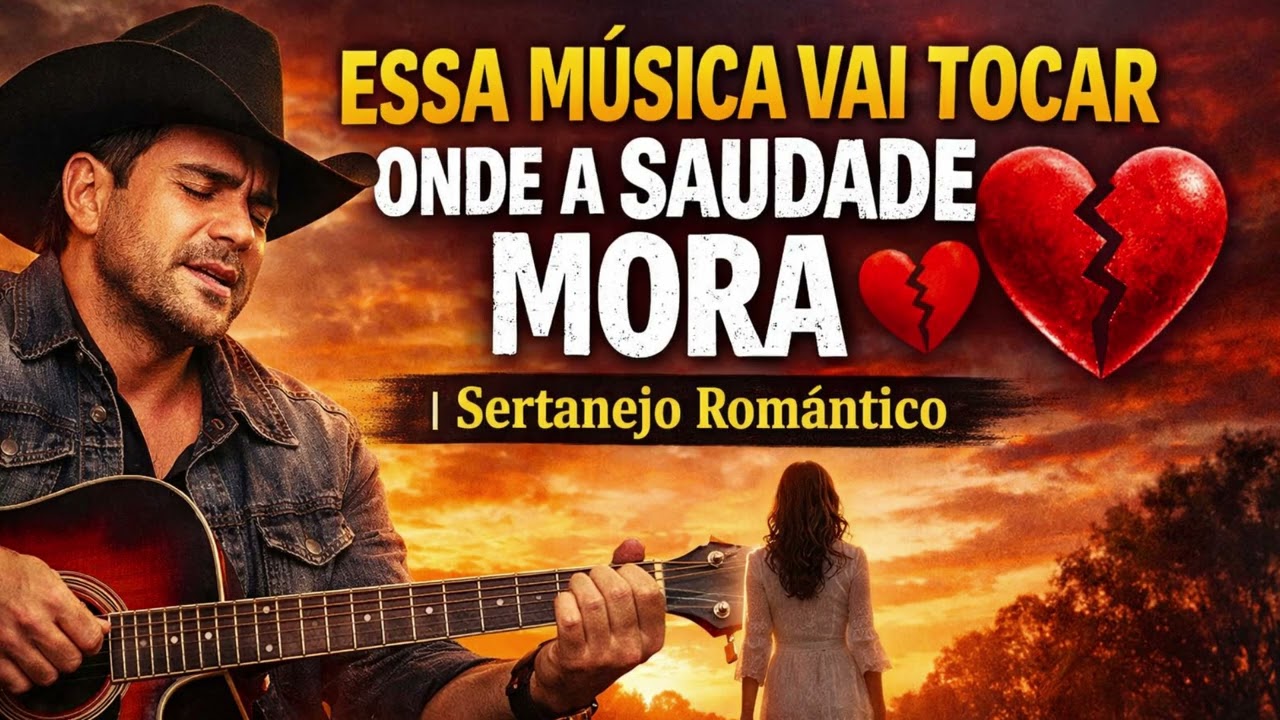 ESSA MÚSICA VAI TOCAR ONDE A SAUDADE MORA 💔 | Sertanejo Romântico