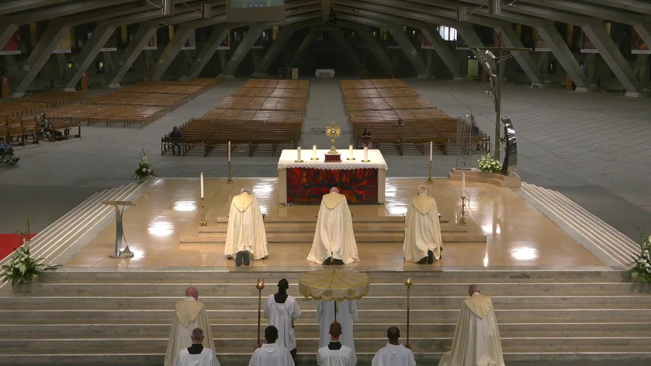 Procession eucharistique du Sanctuaire de Lourdes September 5, 2025 🙏