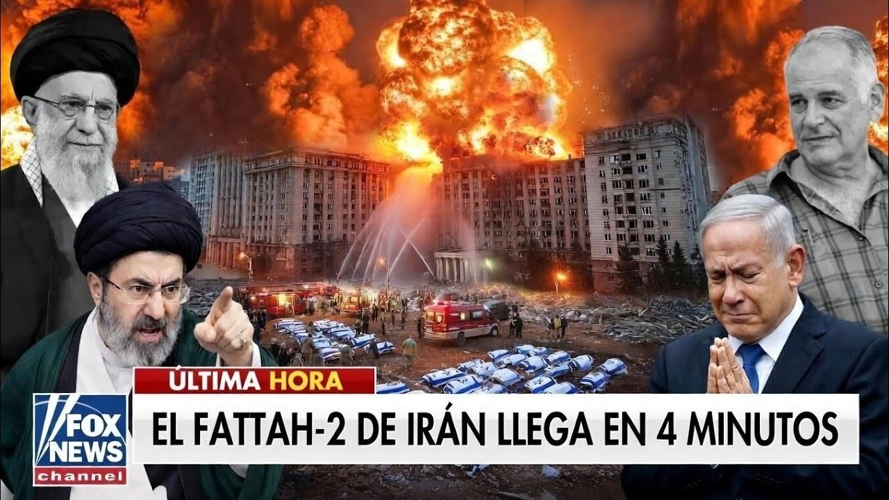 El Fattah-2 hipersónico de Irán golpea Israel en 4 minutos — más rápido que el sistema de alerta
