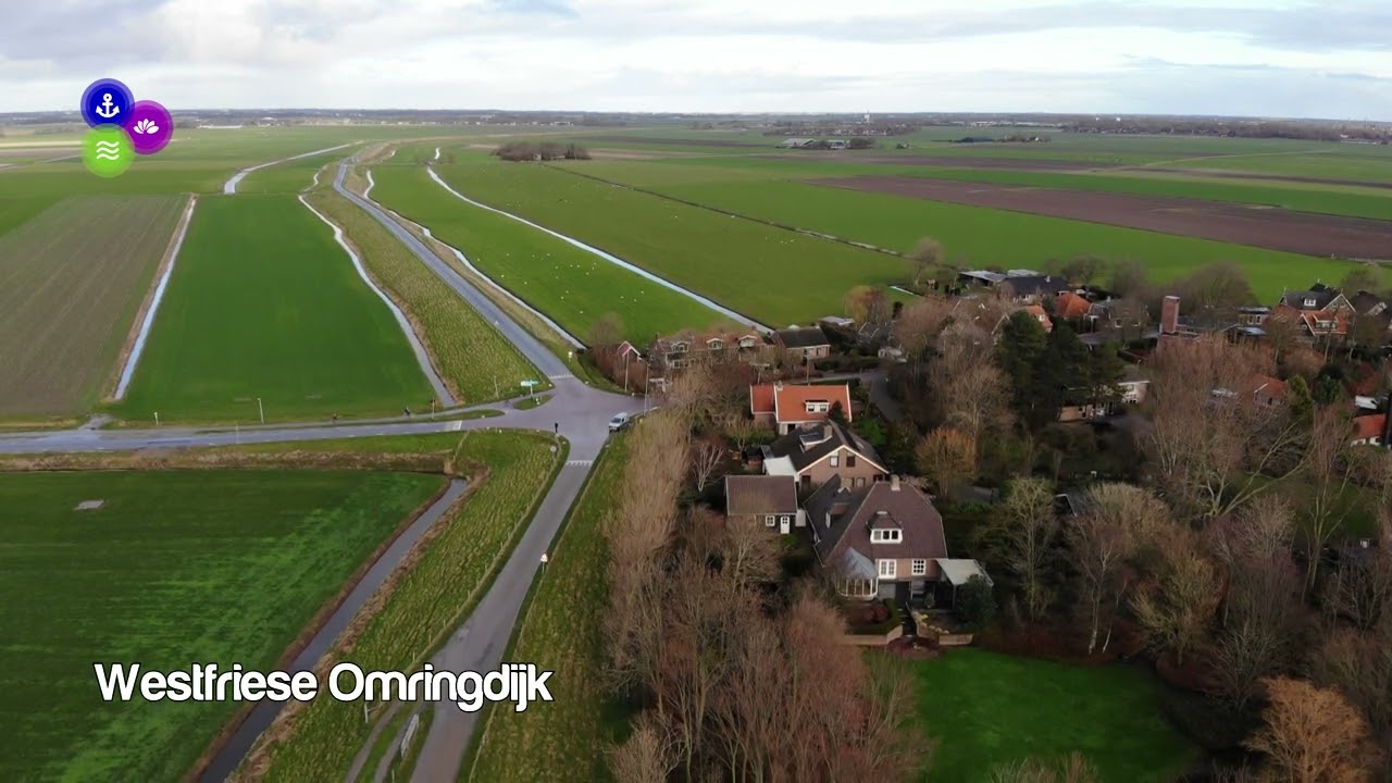 Noordkop in Vogelvlucht - Westfriese Omringdijk (Januari 2019)