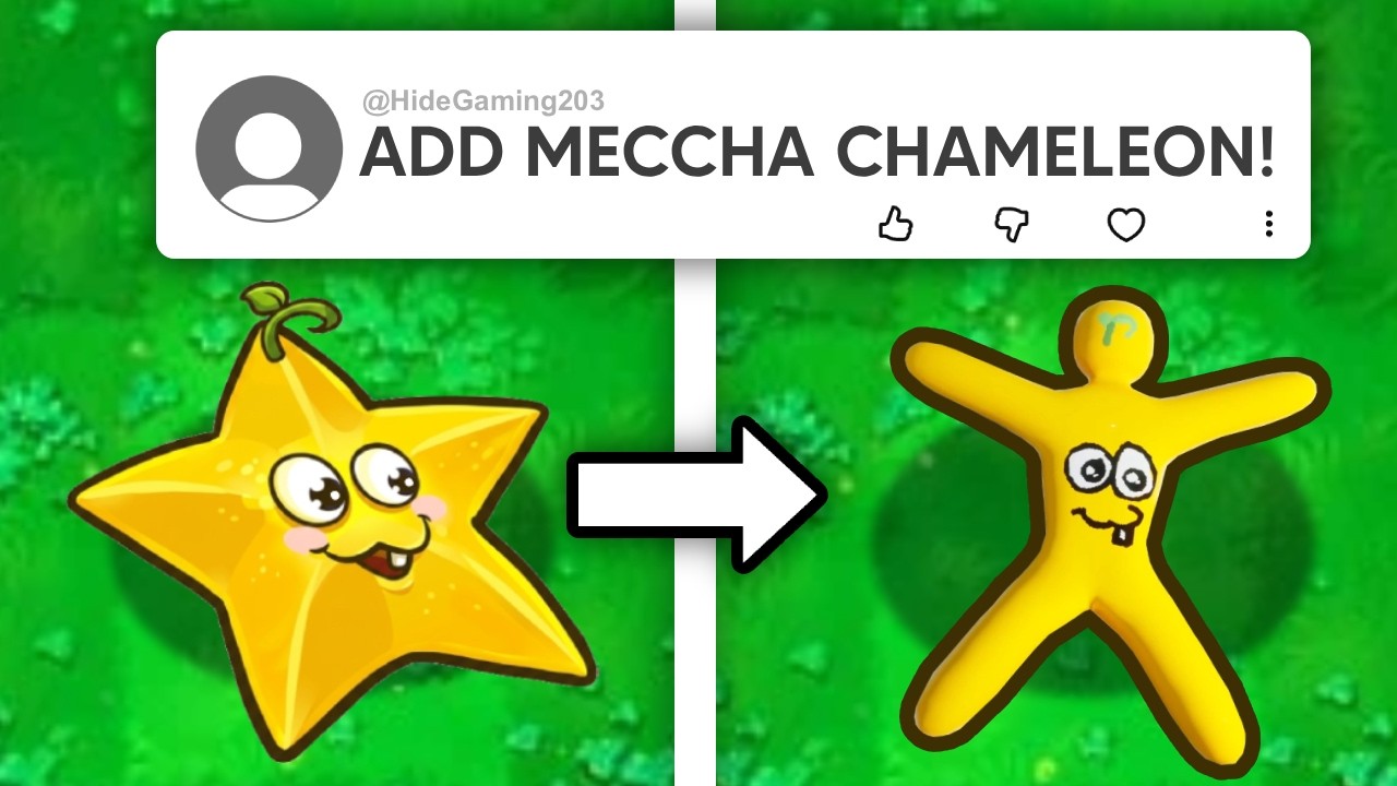 I Made YOUR Plant Ideas In Plants Vs Zombies....