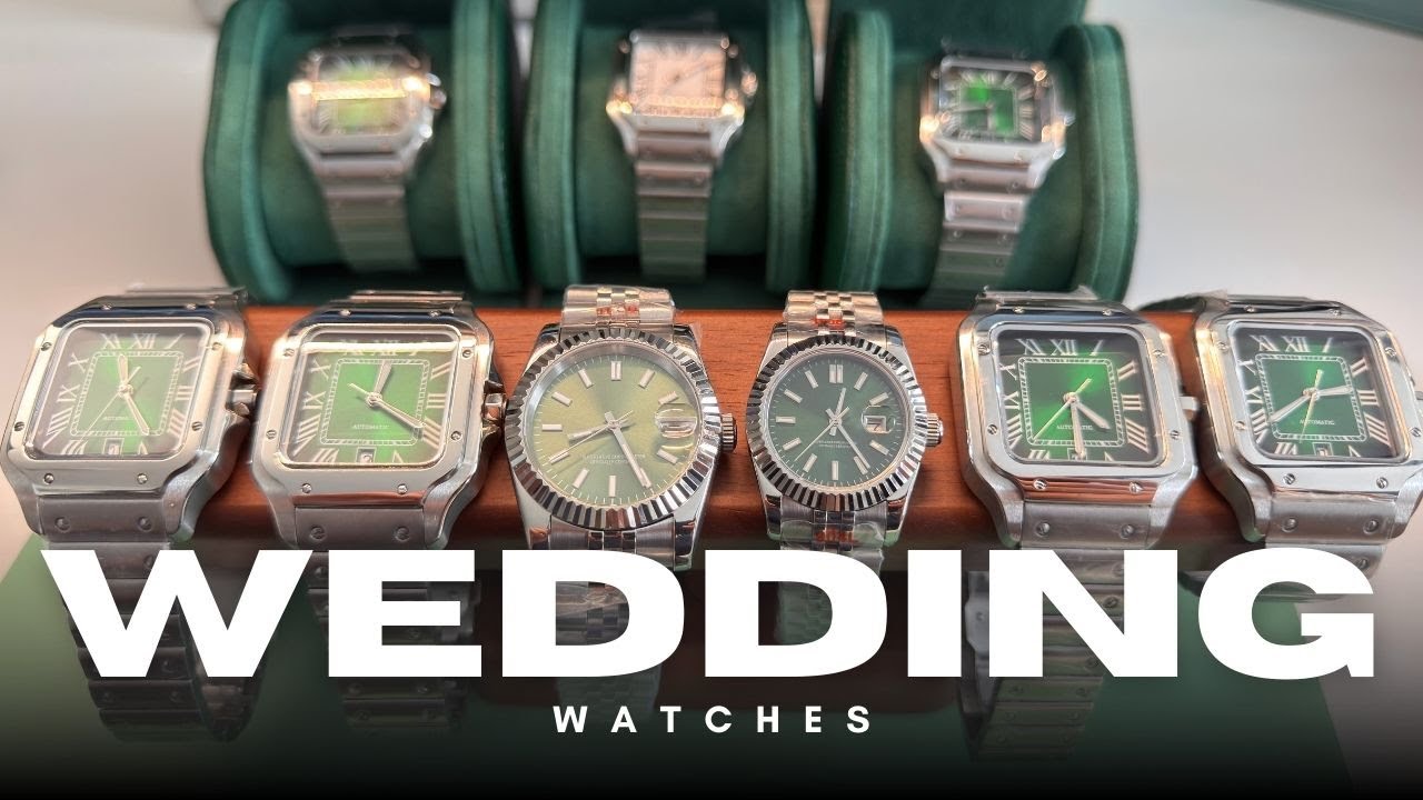 I Built 9 Custom Watches for My Friend&rsquo;s Wedding ⌚💍 | Seiko Mod Story