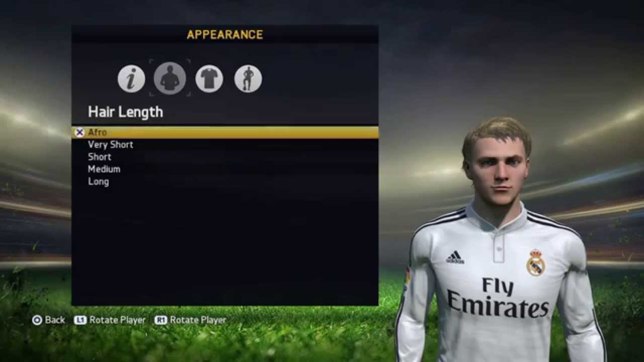FIFA 15 Martin Ødegaard Virtual Pro Look-alike Tutorial