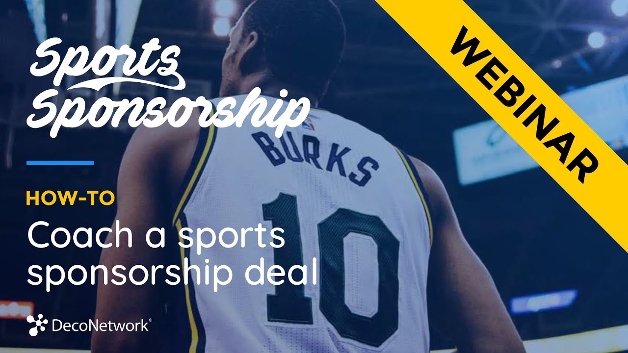 How to coach a sports sponsorship deal - Webinar