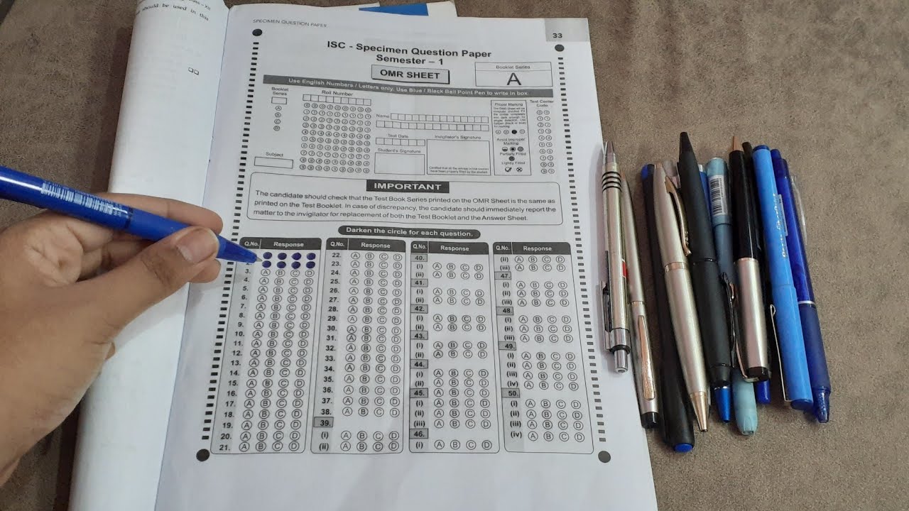 Best pen for omr sheet filling | Best ball pen for exam | Best pen for JEE, UPSC and Board exam