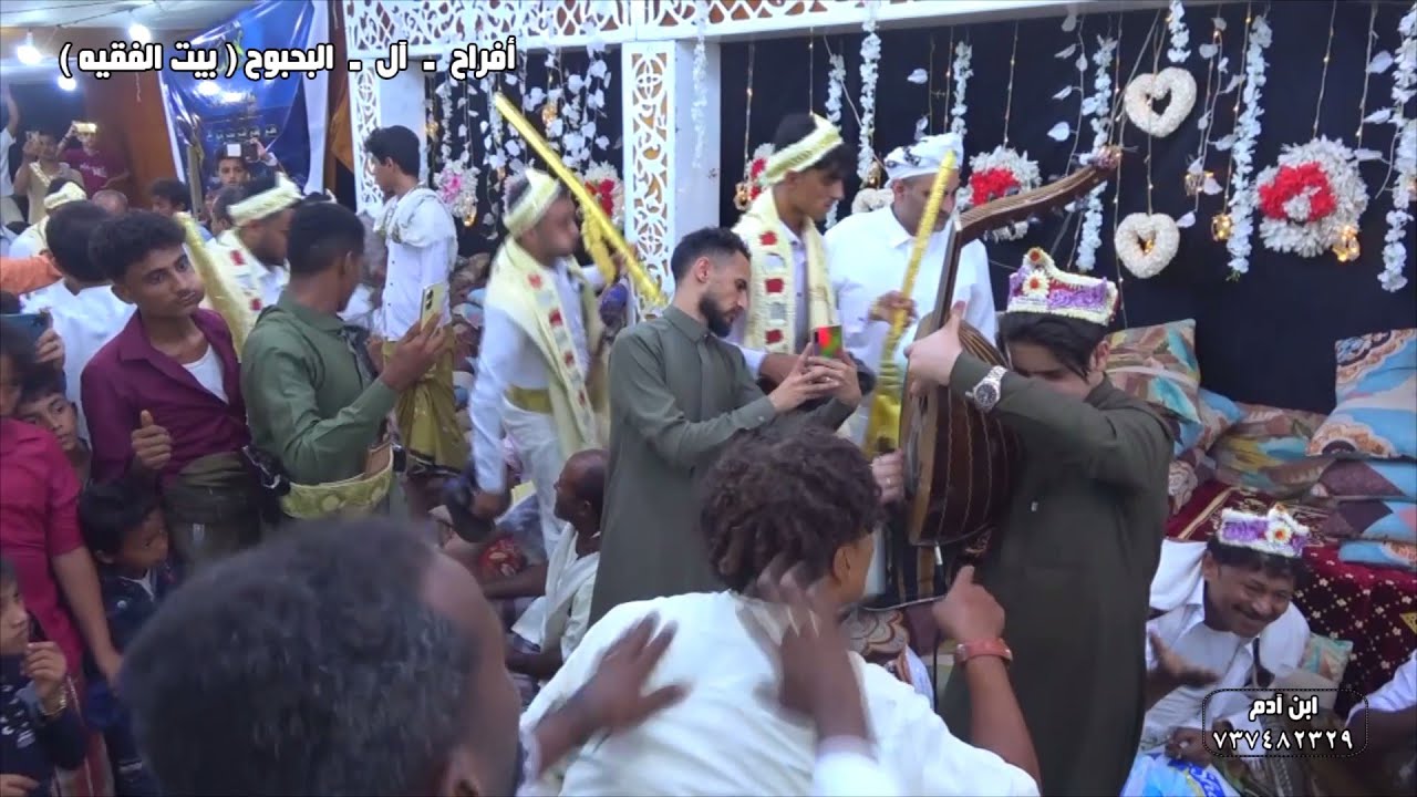 الفنان نواف ابو بكر يشعل الحضور بأقوى زفة في عرس آل البحبوح